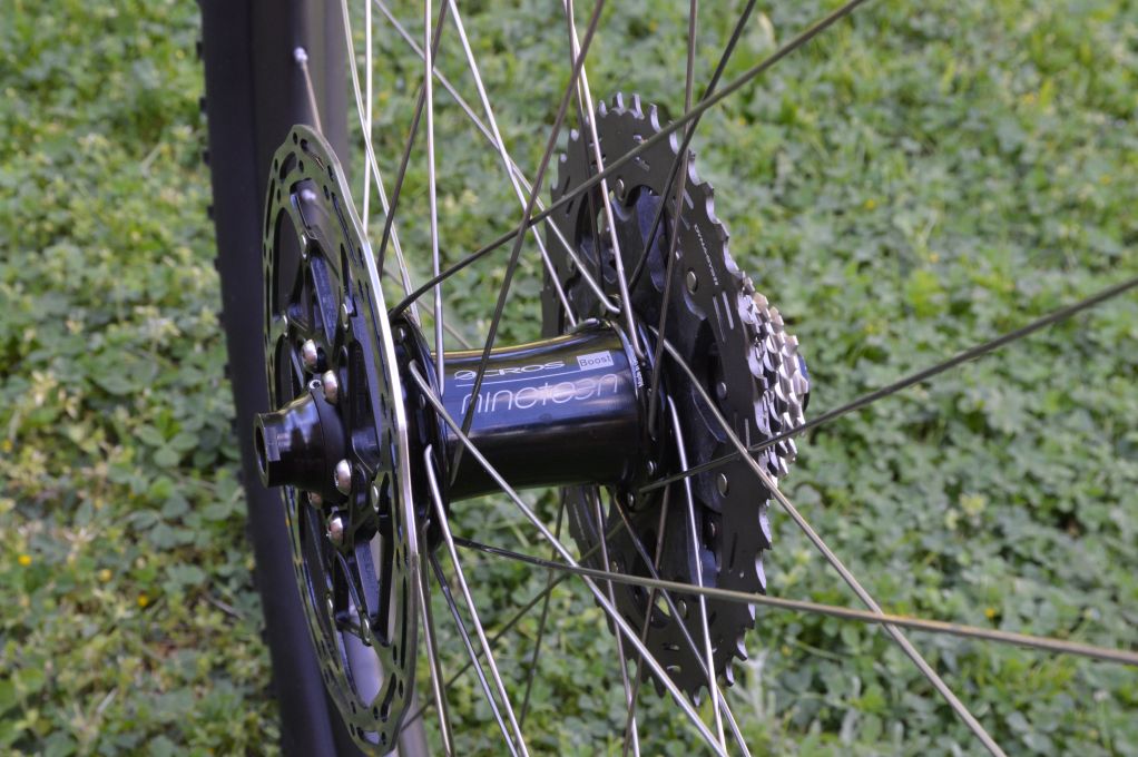 Across nineteen boost rear hub