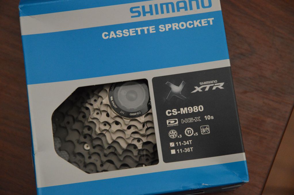 XTR M980 10 speed cassette 