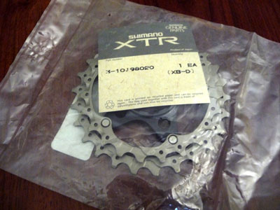 Picture of XTR M952 cassette 20 - 23 t spider assembly