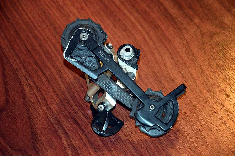 SRAM X.0 9 speed rear derailleur