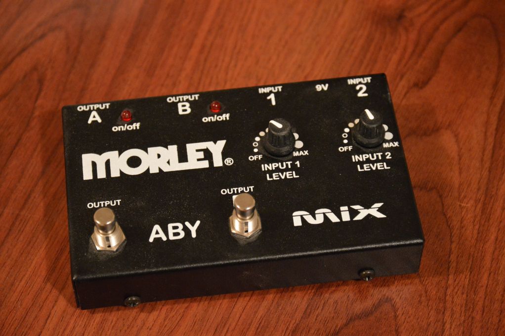 Morley ABY Mix footswitch