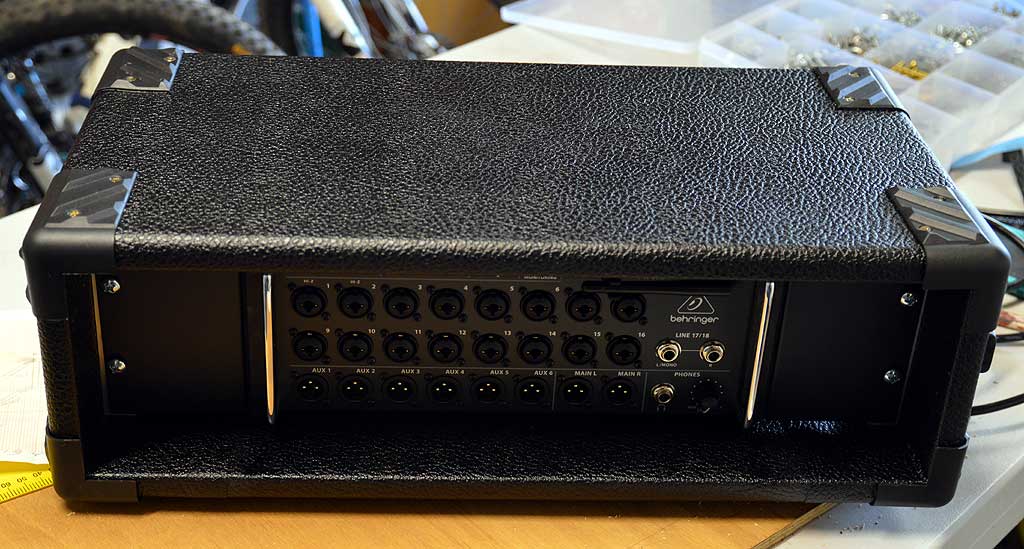 Behringer XR18 wireless digital mixer custom case