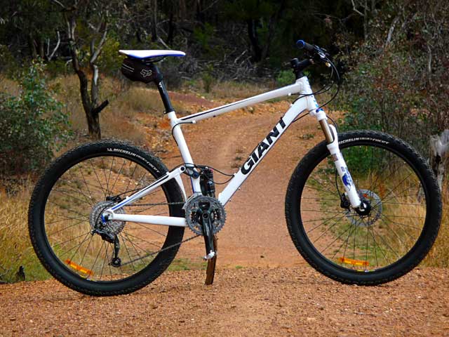 Side view of 2010 Giant Anthem X3
