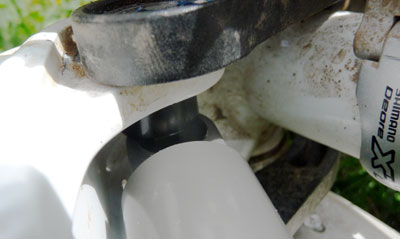 Remounting shock into Anthem X frame