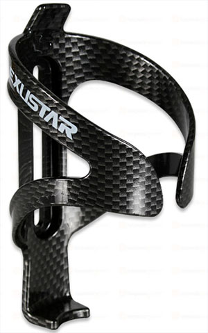 Exustar bottle cage in 'carbon look'