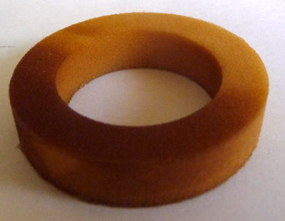 Pic of the Magura Hugin elastomer negative spring:
