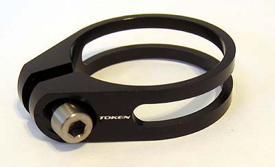 Token 31.8mm seat post clamp @ 8g