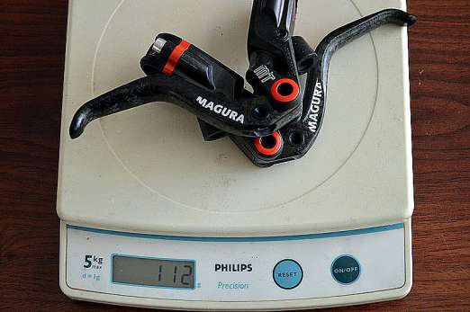 Magura MT8 brake lever and master cylinder