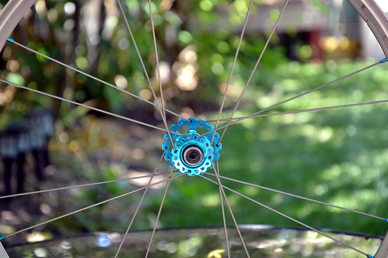16 spoke lacing pattern