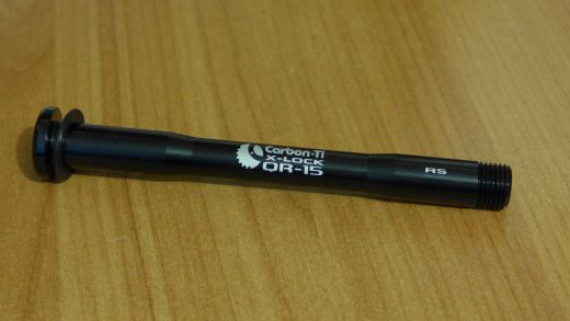 Carbon-Ti 155 thru-axle