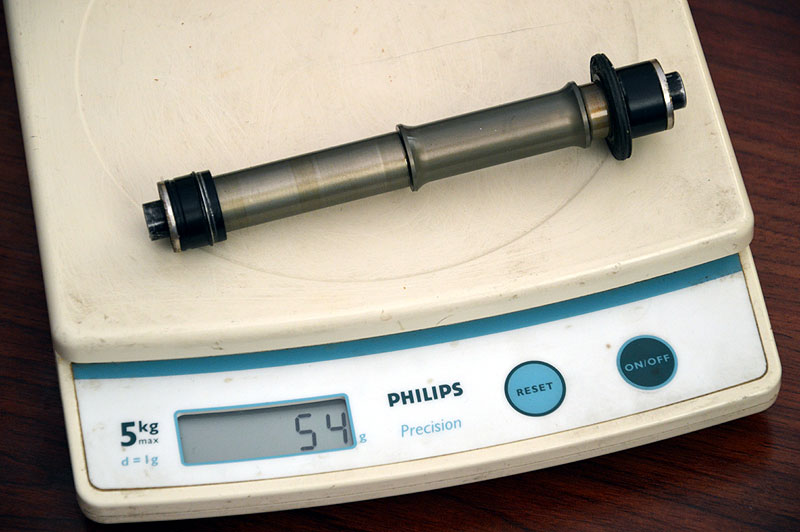 Aluminium 135mm 5mm QR axle