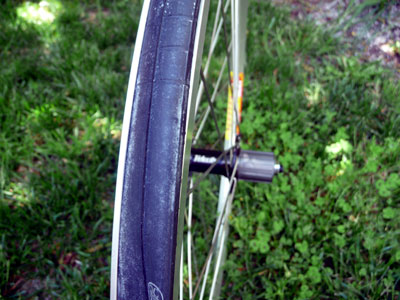 20 BMX tube on 24 rim ready for ghetto tubess