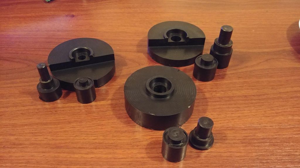 Suspension bearing removal and insertion tools for Giant Trace Advanced 29er