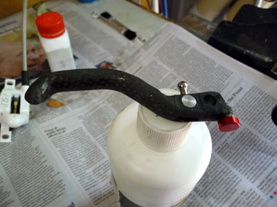 Lever almost finished
