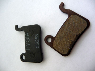 Picture of Hygia SLP pads - same as Shimano XTR