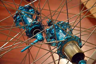 Hub close-up