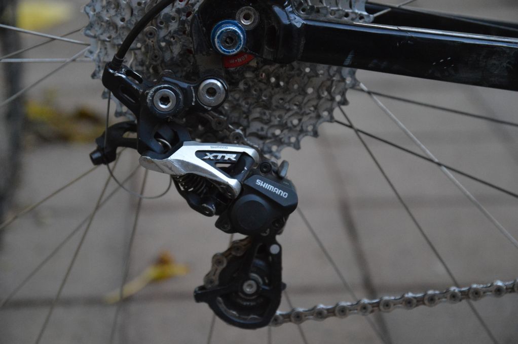 Mix'n'match Shimano rear derailleur - XTR, XT and Zee - 229g total weight