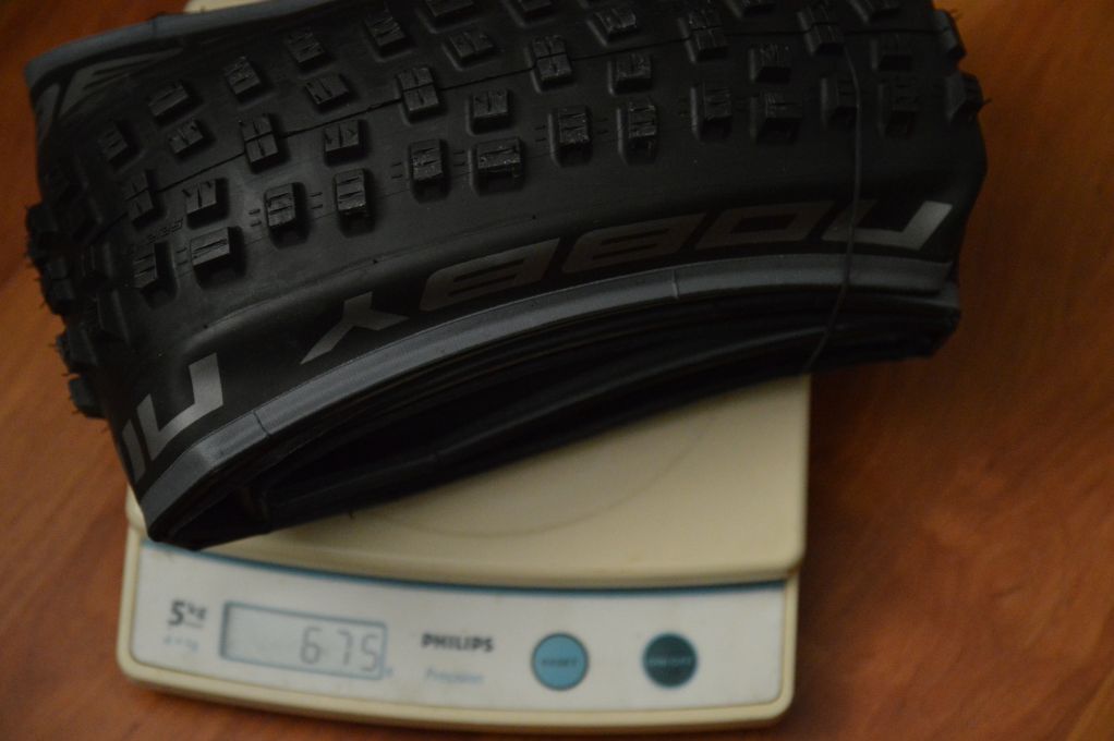 Schwalbe Nobby Nic 2.25 weighing 675g