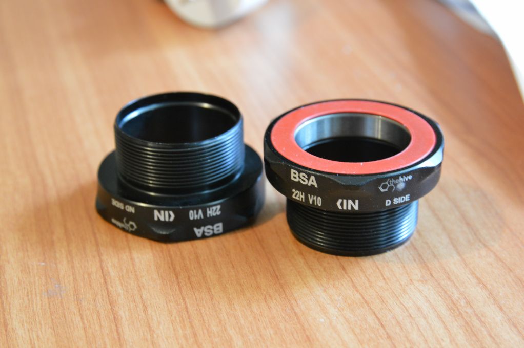 Newer style e*thirteen (e13) 30mm bottom bracket cups